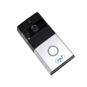 Pachet Interfon video inteligent PNI SafeHome PT710B WiFi HD, P2P si Sticky Pad Drapel - Img 11