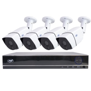 Pachet Kit supraveghere video AHD PNI House PTZ1300 Full HD - NVR si 4 camere exterior 2MP full HD 1080P cu HDD 1Tb inclus - Img 2