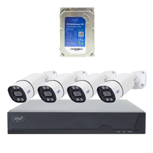 Pachet Kit supraveghere video PNI House IPMAX POE 8, NVR cu 4 camere si HDD PNI SafeHouse 1TB - Img 15