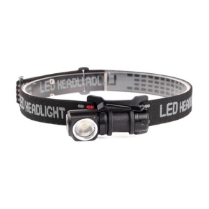 Pachet Lanterna frontala PNI Adventure F75 cu LED 6W, 600 lm, din aluminiu, cu acumulator si alimentator PNI CHG300 cu port USB C, QC3.0, PD3.0, PPS si port USB-A, 30W - Img 2