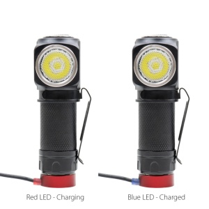 Pachet Lanterna frontala PNI Adventure F75 cu LED 6W, 600 lm, din aluminiu, cu acumulator si alimentator PNI CHG300 cu port USB C, QC3.0, PD3.0, PPS si port USB-A, 30W - Img 6