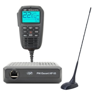Pachet statie radio CB PNI Escort HP 65 ASQ si Antena CB PNI Extra 48