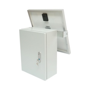 Panou solar 30W cu tablou metalic exterior pentru aparat gard electric si baterie IP65 Breckner Germany - Img 7