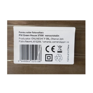 Panou solar fotovoltaic PNI Green House 370W monocristalin, 120 celule, 11A - Img 3
