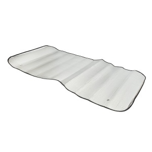 Parasolar parbriz auto 140x70cm folie de aluminiu si ventuze de fixare Breckner Germany
