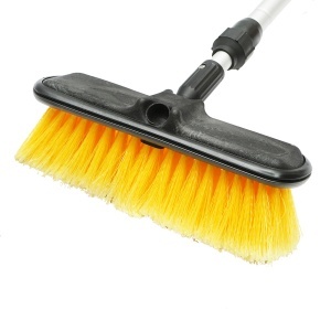 Perie cu maner telescopic din aluminiu pentru spalat auto si curatat zapada 104-166cm Breckner Germany - Img 6