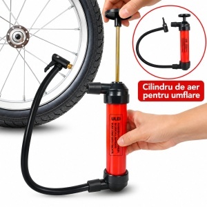 Pompa manuala multifunctionala 3 in 1 de aer si transfer lichide, ulei, combustibil cu furtunuri si accesorii - Img 6