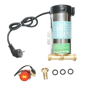 Pompa ridicare presiune apa calda/rece 220V, 150W, compatibila panou solar, 3 bar, X-150 - Img 3