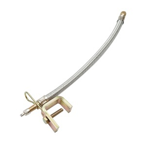 Prelungitor valva roata cu protectie metalica si clips cu surub 250/280mm - Img 2