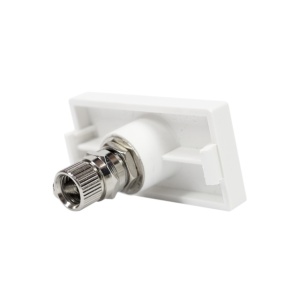 Priza TV PNI TV10, modulara, incastrabila, tip F 1/2, pentru rama din sticla RM101W, RM202W - Img 3