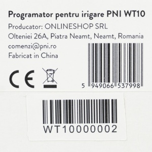 Programator pentru irigare PNI WT10, display LCD, racord 3/4, 2 iesiri, verde - Img 2