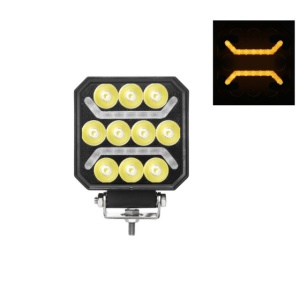 Proiector 10 LED cu 2 Benzi LED portocaliu