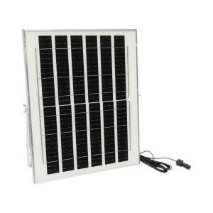 Proiector LED 100W, 6500K cu panou solar 12W, baterie LiFePO4 8000mAh si telecomanda IP67 Breckner Germany - Img 10