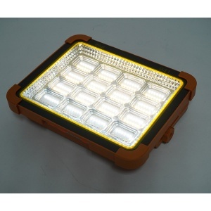 Proiector LED portabil 500W cu panou solar 3W, baterie 12000mAh, 6 moduri de iluminare, magnet, carlig, USB Power Bank Breckner Germany - Img 11