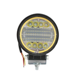 Proiector rotund LED-SMD 10-30V 72W 113x132x30mm Breckner Germany