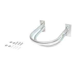 Protectie pentru adapatoare vaci, teava fi 26mm, grosime talpa montaj 8mm - Img 2