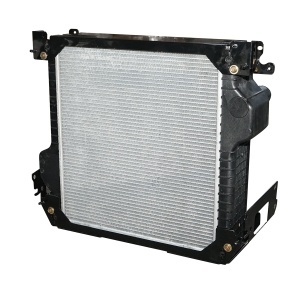 Radiator racire apa 470x540x101mm 6 randuri de celule pentru JCB 3CX, 4CX OEM 332-C8935 - Img 3