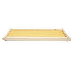 Rama stup din lemn cu fagure din plastic tip Dadant 483x448x159mm - Img 3