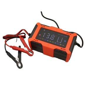 Redresor, incarcator digital baterie 12V, 6A plumb acid, lithium 4-100Ah cu functie de reparare inteligenta - Img 2