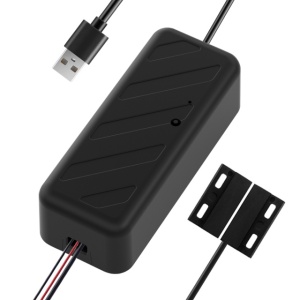 Releu inteligent PNI SmartHome RG121 cu Wi-Fi pentru comanda deschidere usa garaj/poarta, compatibil cu aplicatia Tuya, alimentare 5 V