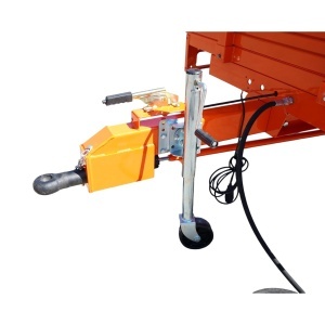 Remorca 1.5T basculabila cu instalatie electrica o singura osie si anvelope 185R14C - Img 10