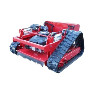 Robot de tuns iarba pe senile cu telecomanda, motor Loncin 9CP, 224cc, latime de taiere 550mm THOR - Img 4
