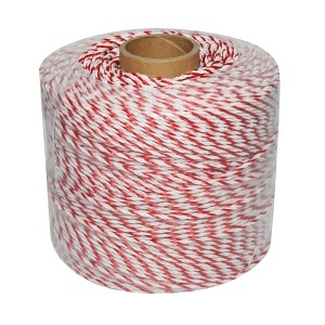 Rola fir alb-rosu fi 3.8mm 4x0.28mm SS, 500m gard electric, rezistenta 3.45 Ohm Bourget - Img 2