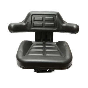 Scaun negru pentru tractor U-445, U-650 cu reglaj triplu si amortizor - Img 2
