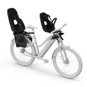 Scaun pentru copii, cu montare pe bicicleta in fata - Thule Yepp Nexxt 2 Mini Front mounted, Midnight Black - Img 5