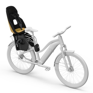 Scaun pentru copii, cu montare pe bicicleta in spate - Thule Yepp Nexxt 2 Maxi Frame mounted, Burnished Yellow - Img 5