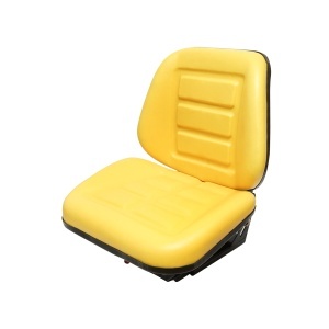 Scaun universal galben cu reglaj triplu si amortizor pentru tractor U-445