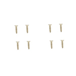 Set 2 balamale mobilier, ascunsa 37x30mm, zincat cu suruburi - Img 4