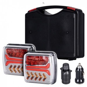Set 2 lampi LED fara fir