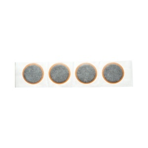 Set 26 petice vulcanizare rotunde 42mm + 1 tub adeziv 20ml pentru camere de aer Michel - Img 5