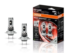Set 2x Led H7 Osram NIGHT BREAKER SPEED