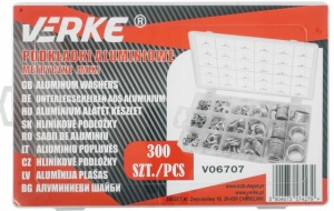Set 300 buc Saibe de aluminiu VERKE - Img 2
