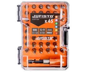 Set 45 biti cu surubelnita Jufisto
