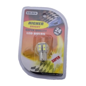 SET BECURI LED 24V BA15S ALB