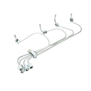 Set conducte injectoare din inox cu clema fixare UTB U-650 - Img 2