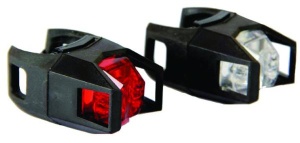SET LUMINI - FIGHTER 1 LED Alb SUPER BRIGHT 1 LED Rosu SUPER BRIGHT 2 Functii