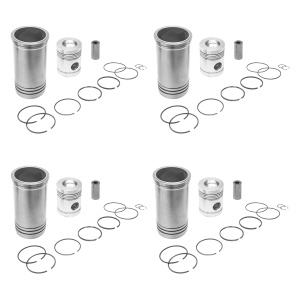 Set motor complet U-650 cu cilindrii, pistoane, segmenti, bolturi, sigurante bolt si inele - Img 1