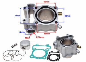 Set motor scuter 4T 150cc Honda SH