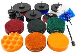 Set perie de curatare cu 23 de elemente VERKE