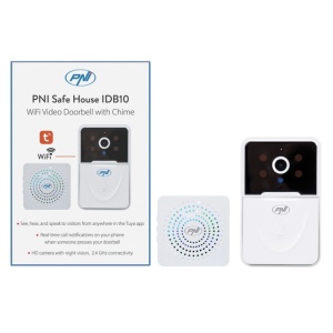 Sonerie video PNI Safe House IDB10, WiFi, control din Tuya, vizibilitate nocturna, selectie ton apel - Img 7