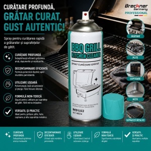 Spray spuma activa curatare gratar 400ml Breckner Germany - Img 2