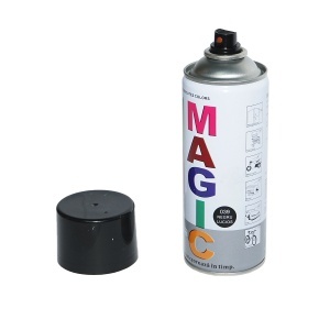 Spray vopsea Magic negru lucios 039 450 ml - Img 2