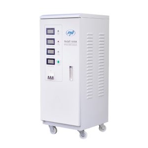 Stabilizator de tensiune trifazat PNI SVT-10K cu servomotor, 10000VA, 8000W, iesire 380V - Img 5