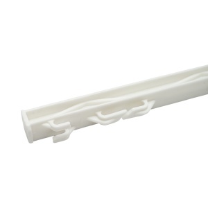 Stalp din plastic 1050mm alb pentru fir gard electric Breckner Germany - Img 4