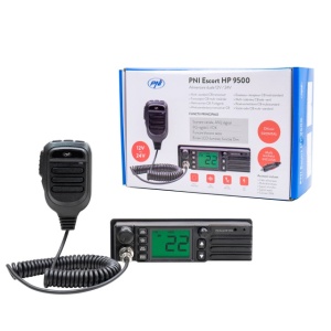 Statie radio CB PNI Escort HP 9500 multistandard, difuzor frontal, ASQ, VOX, Scan, 4W, AM-FM, alimentare 12V - 24V, mufa de bricheta inclusa - Img 6