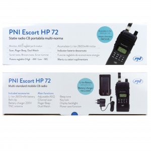 Statie radio CB portabila PNI Escort HP 72, multi-standard - Img 7